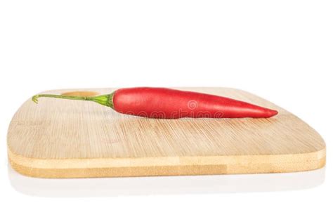 Red Hot Cayenne Chili Isolated On White Stock Photo Image Of Light Pepper