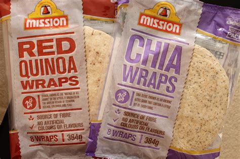 Mission Foods Chia And Red Quinoa Wraps Vondelicious