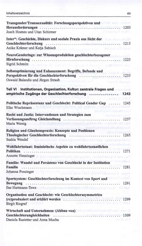 Handbuch Interdisziplinäre Geschlechterforschung Pdf Kostenfreier Download