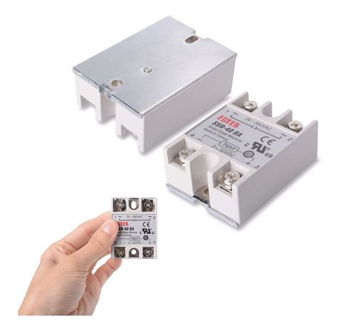 Rele De Estado Solido Ssr 40Da 40A 380V 3 32V Fotek Smartcomp Seu