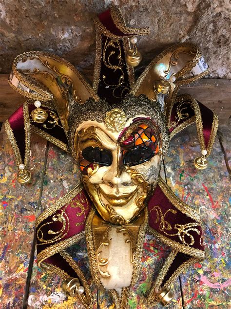 Venetian Jester Masks