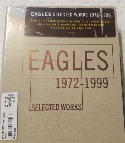 Eagles Selected Works Cd Box Set Cutout Brand New