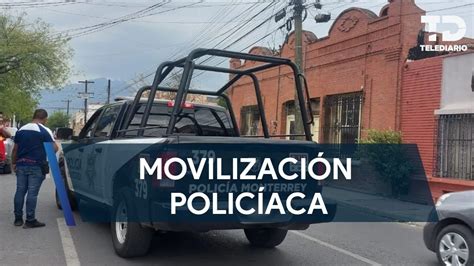 Movilización policíaca por detonaciones de arma de fuego en la colonia