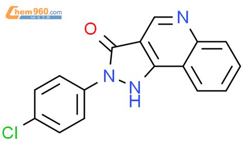 H Pyrazolo C Quinolin One Chlorophenyl