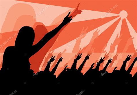 Vector Image Crowd Stock Vector Image by ©teamtime #4858604