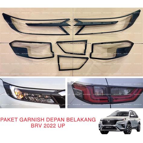 Jual Paket Garnish Lampu Depan Belakang Honda Brv