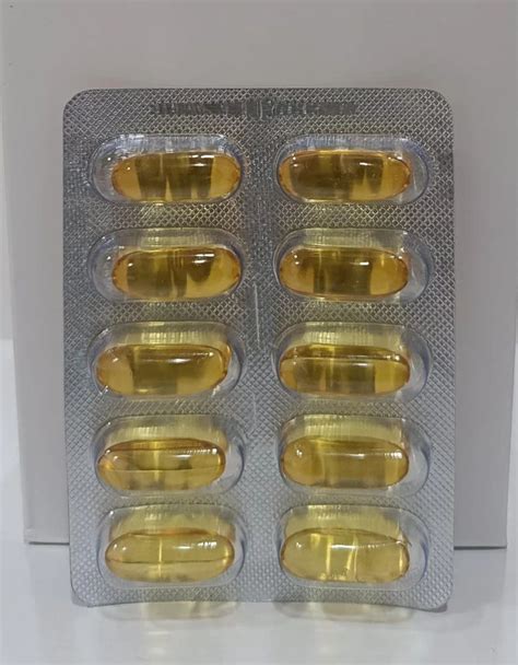 Omega 3 Marine Triglycerides Soft Gelatin Capsule Double Strength At
