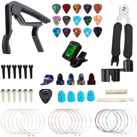 Calmind Kit De Accesorios Para Guitarra Ac Stica Cl Sica Juego De