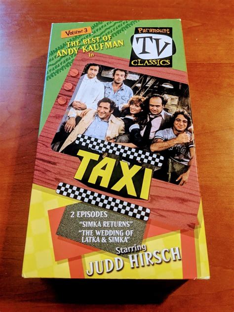 Taxi The Best Of Andy Kaufman Vol 3 Vhs Paramount 80s Tv Comedy Ebay