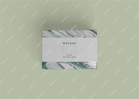 Premium Psd Soap Bar Packaging Mockup