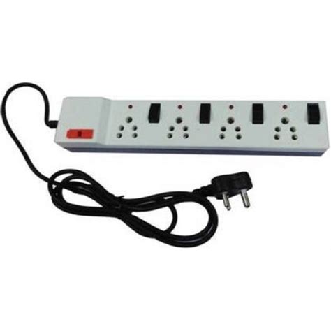 Abs White Marshal Power Strip Voltage V At Rs Piece In Navi