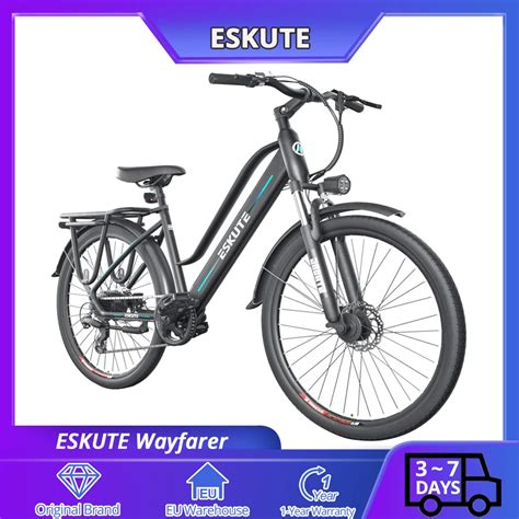 ESKUTE Wayfarer Elektrische Bike 250W B Rstenlosen Motor 36V 10Ah Li