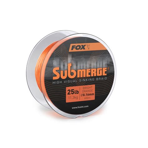 FOX Submerge High Visual Orange Sinking Braid 47 99