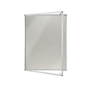 Lockable Acoustic Notice Board Class B Fire Rated Access Displays