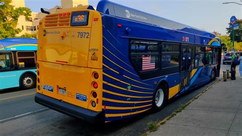 Nyct Bus New Flyer Xd On The B At Nostrand Avenue