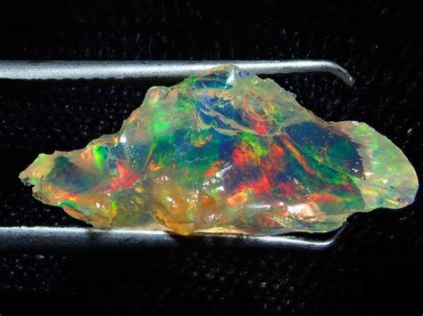 Ct Natural Rough Mexican Fire Opal