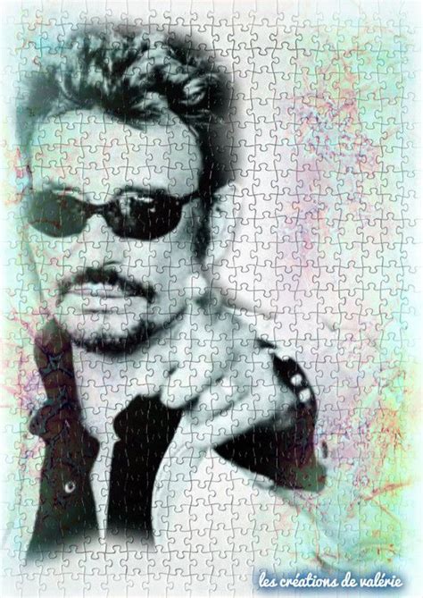 Puzzle Johnny Hallyday Merci Valérie