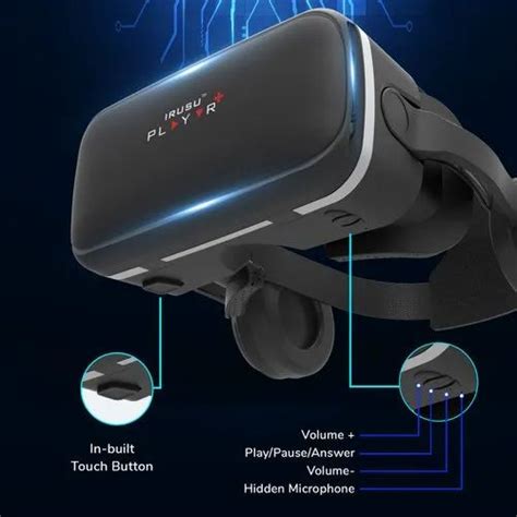 Irusu Play Vr Plus Vr Headset With Headphones At Rs Virtual