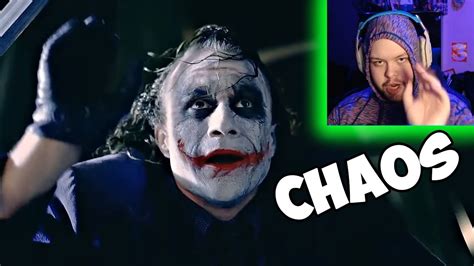 The Joker Chaos Reaction Youtube