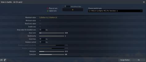 Flight Stick Setup Guide: - Realistic Battle - War Thunder — official forum