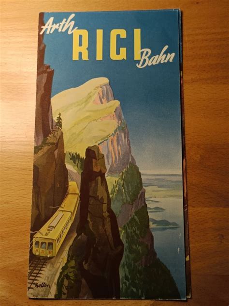 Litho Prospekt Arth Rigi Bahn Vitznau Rigi Bahn Kaufen Auf Ricardo