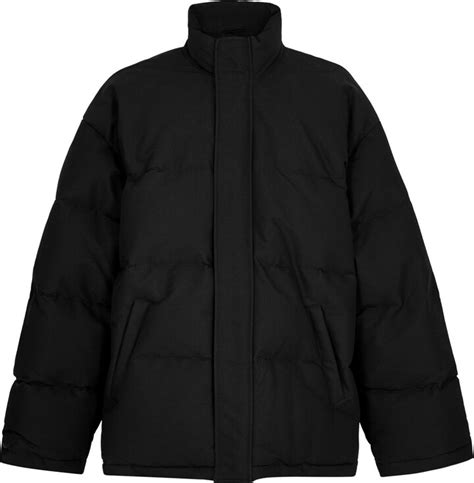 Balenciaga Oversized Quilted Nylon Jacket Shopstyle