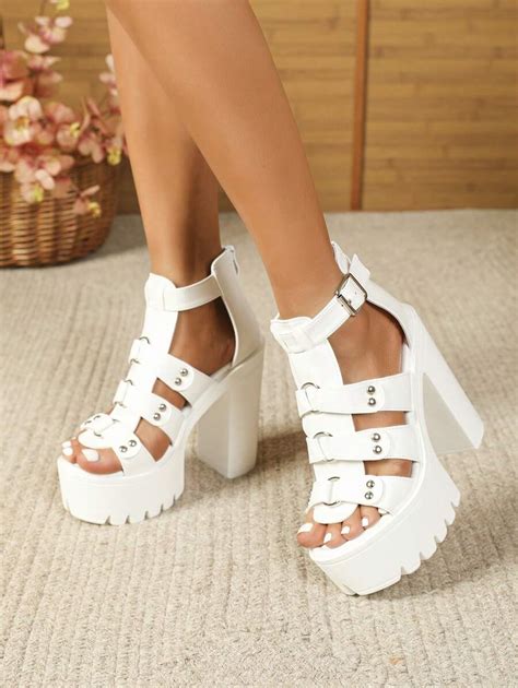 Sandalias De Tacón Alto Para Mujer Nueva Moda De Verano Sandalias De