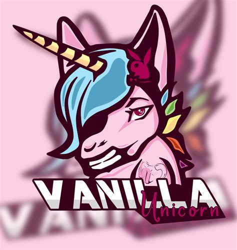 Mascot Logo Vanilla Unicorn By Dj Xigu On Deviantart