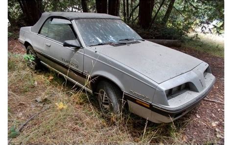 Turbo Convertible 1984 Pontiac 2000 Sunbird Pontiac Barn Finds