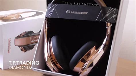 Monster Diamondz Rose Gold Headphones Unboxing Youtube