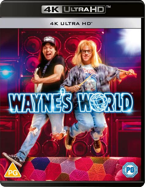 Wayne S World 4K UHD Blu Ray Region A B C Amazon Co Uk