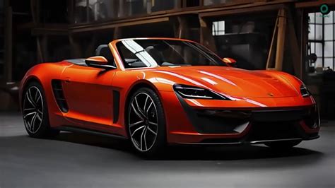 Porsche Boxster Electric Sports Car Imagined With Unrealistic