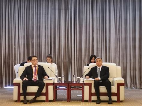 Assistant Minister Of Commerce Tang Wenhong Met With Minister Of