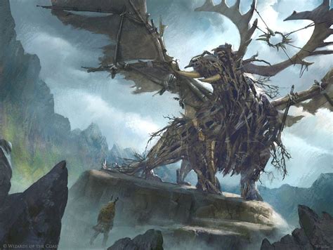 Atarka Monument MtG Art From Dragons Of Tarkir Set By Daniel Ljunggren