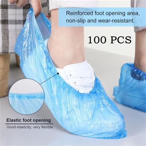 Couvre Pied Chaussures Jetables En Plastique C Pi Ces Couvre