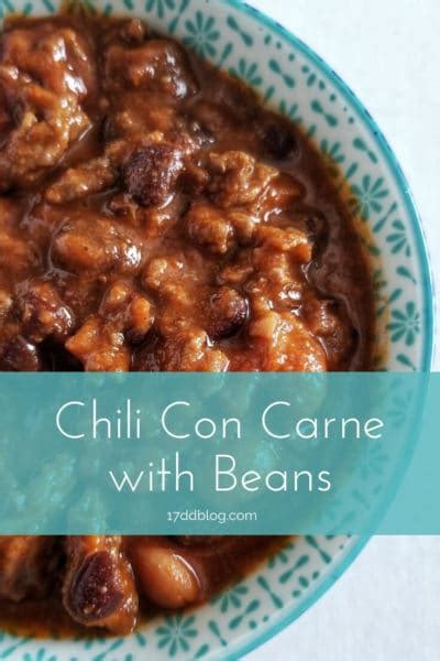 Chili Con Carne with Beans | 17 Day Diet