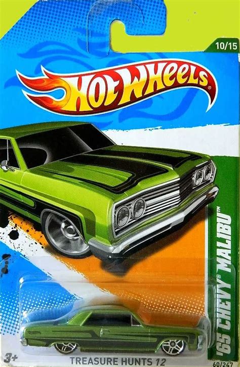 T HUNT Hot Wheels Treasure Hunts 65 Chevy Malibu Universo Hot Wheels