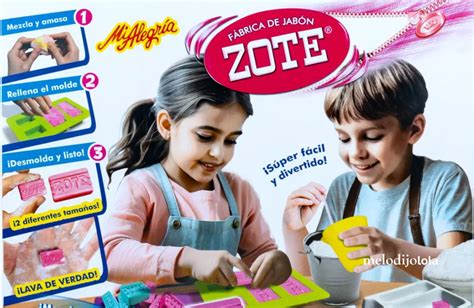 Juguetes Mi Alegría lanza fábrica de mini jabones Zote dónde comprarla