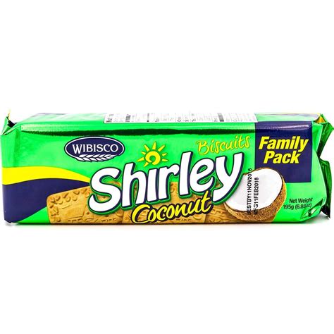 Wibisco Shirley Biscuits Coconut 6 88 Oz Walmart Walmart