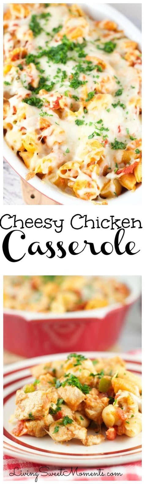 Cheesy Chicken Casserole Recipe Cheesy Chicken Casserole Quick Dinner Recipes Dinner