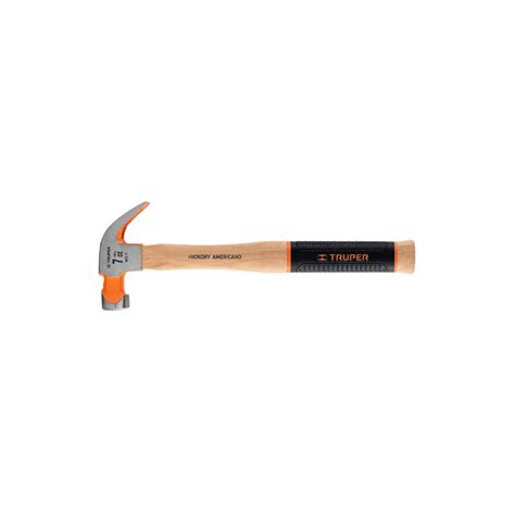 Martillo Pulido Oz U A Curva Mango Hickory Truper Grip