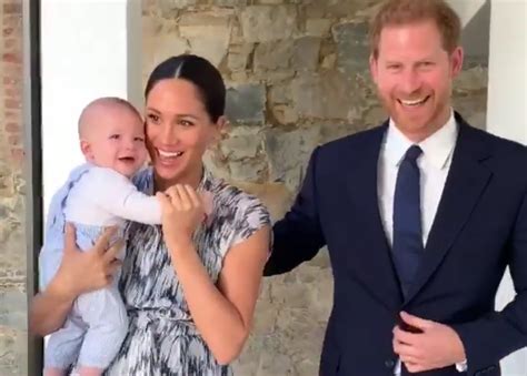 Meghan Markle And Prince Harry Share Sweet Snap Of Baby Archie On The