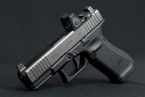 Glock 45 9MM W Trijicon RMR 3 25 MOA Black NRC Industries