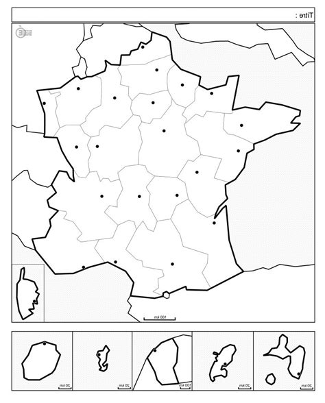 Carte Vierge France