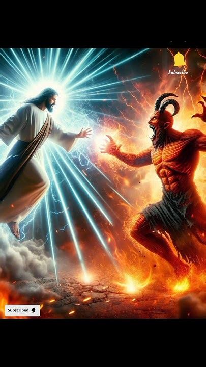 Jesus Vs Satan 😈 😈 😈 Jesus God Fé Satan Devil Youtube