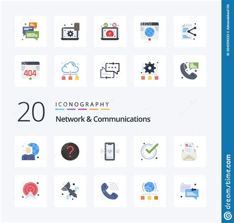 Network And Communications Flat Color Icon Pack Like Acknowledge