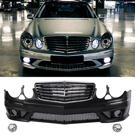 E63 Amg Style Front Bumper Cover Kit For Mercedea Benz C Class W211 W212 03 16 For Sale Emgcartech