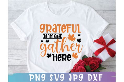 Grateful Hearts Gather Here Svg By Artstudio Thehungryjpeg