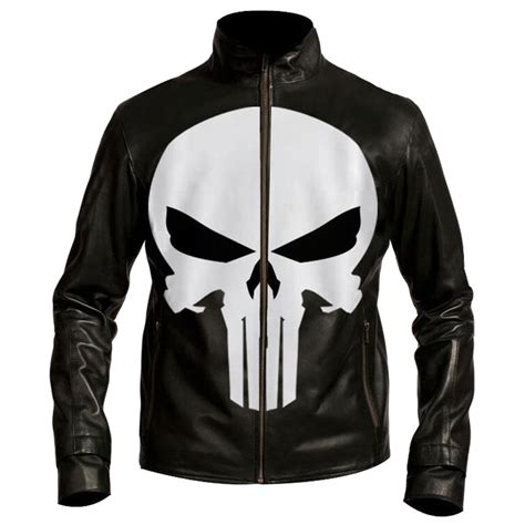 Men Classic Rocker Biker Slim Fit Leather Jacket