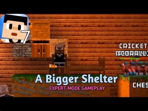 A Bigger Shelter The Blockheads In Expert Mode 7 YouTube